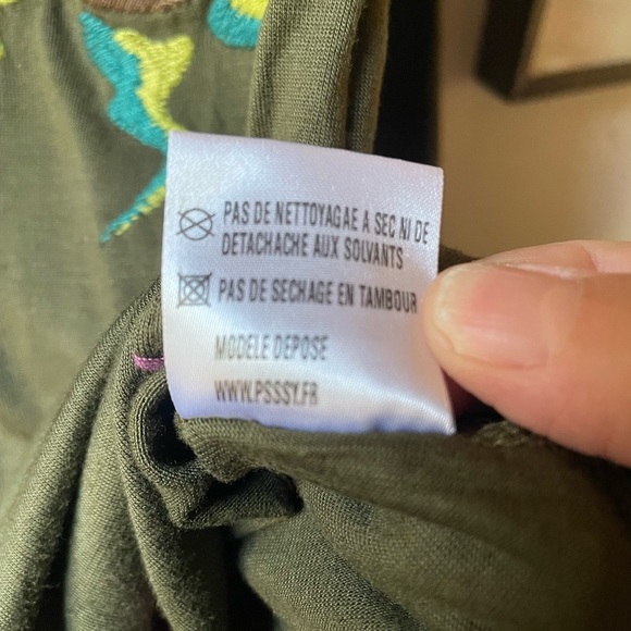 Vintage PSSY FOLK FRANCE Embroidered Boho Dress or Tunic
Size Small/Medium - Picture 8 of 10